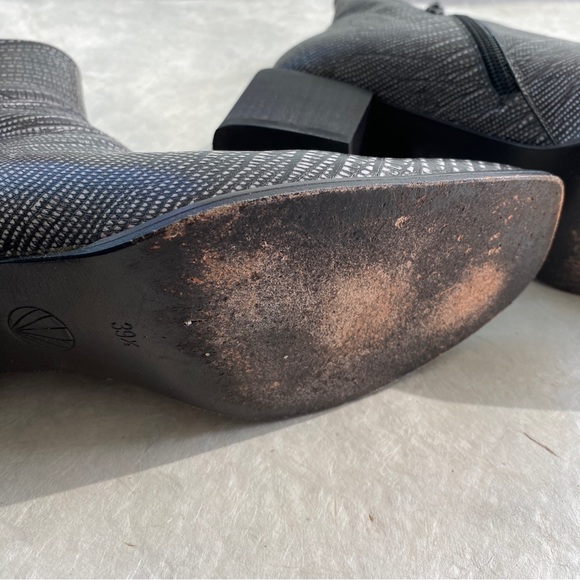 Coclico snakeskin black and white ankle boots - sold - Picture 6 of 16